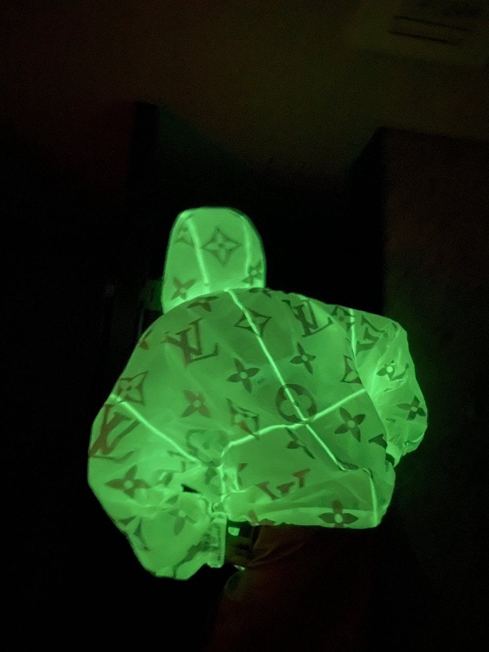 L Monogram noctilucous Coat